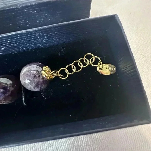 NIB Stauer amethyst ball bracelet - Picture 5 of 10